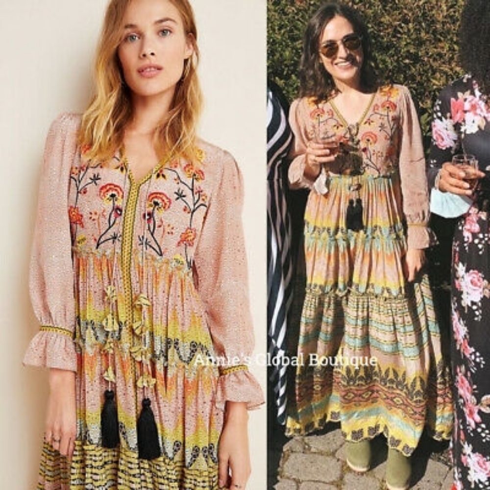 NWT Anthropologie Bhanuni Jyoti Giorgia dress